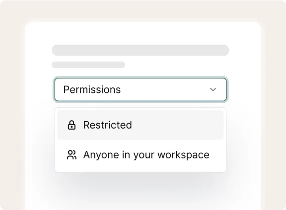 Control Who Sees What